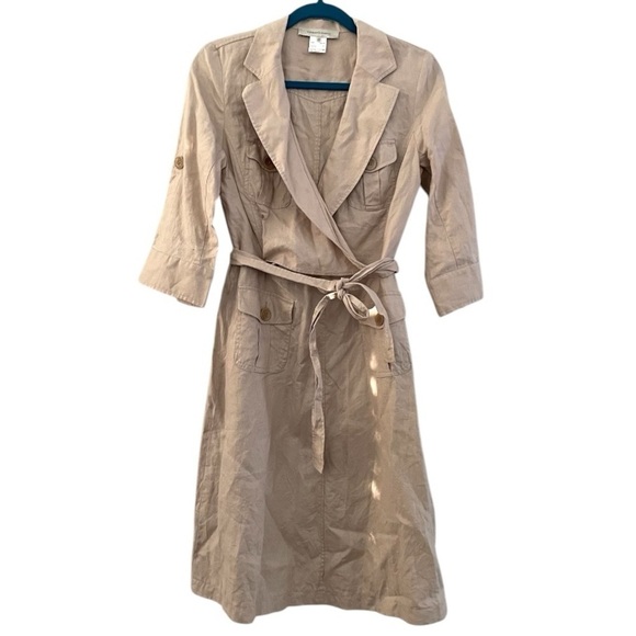 French Designer Linen Dress from Gerard Darel - Picture 2 of 12